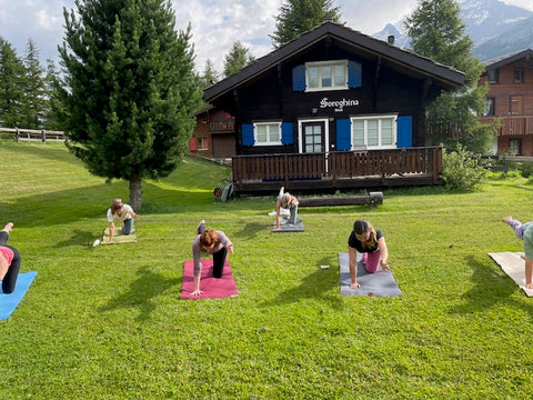 Wochenende im Tessin: Yoga, Kräuter und Natur.